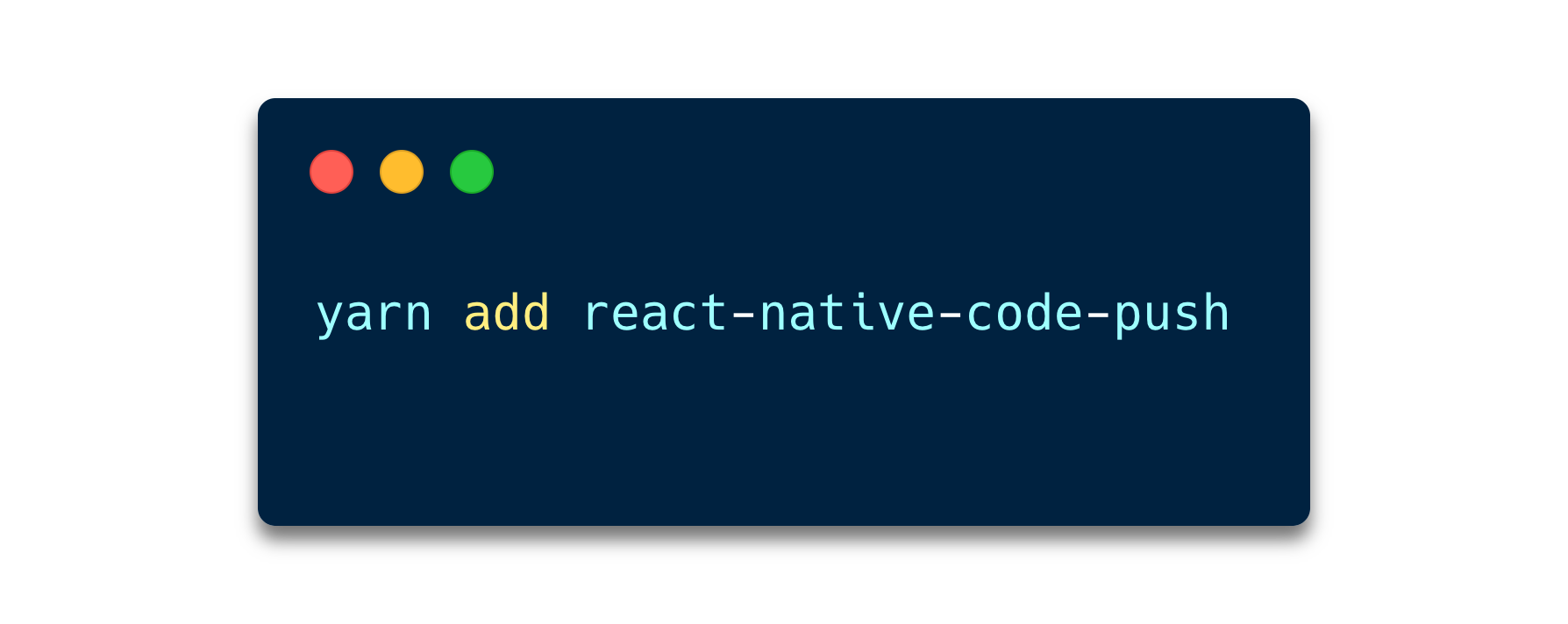 Updating your React Native app Live with CodePush - Step 4